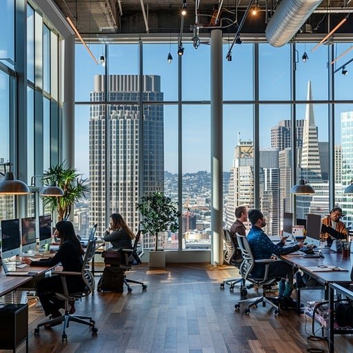 Coworking moderne à Paris